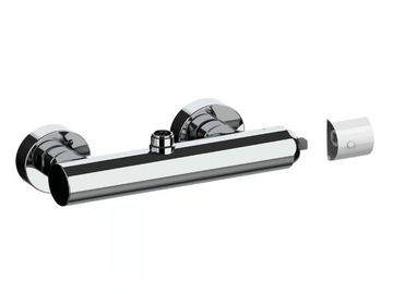 NARCISO S 78007S - 2 hole external shower mixer by Rubinetterie Frattini - view 2